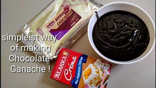 Chocolate Ganache Recipe [upl. by Aitan]