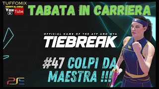 TIEBREAK  47 COLPI DA MAESTRA   🔥 LA CARRIERA 🔥 PS5 ITA gameplay 😜 [upl. by Irving]