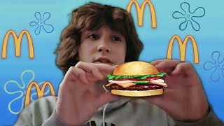 McDonalds Krabby Patty Review [upl. by Chickie795]