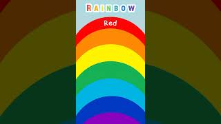 7 Colours name of Rainbow 🌈 rainbowcolors [upl. by Dennison]