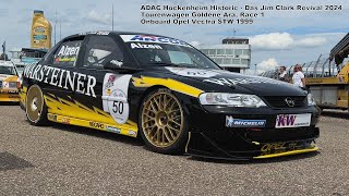 Onboard Opel Vectra STW 1999 Tourenwagen Goldene Ära Race 1 ADAC Hockenheim Historic 2024 [upl. by Mita281]