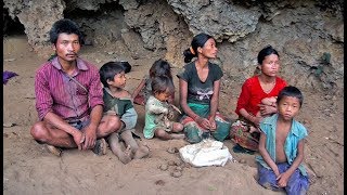 The 21st Century A Family of Chepang Living in Cave in Nepal [upl. by Sivel649]