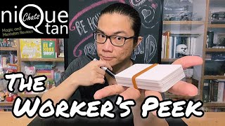 Magic Review Nique Tan Chats  The Worker’s Peek by Tom Phoenix [upl. by Ennovihs]