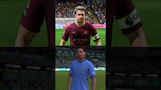 COMPARING GRAPHICS FC 25 X FIFA LEGENDARY PROJECT  DOKU  DE BRUYNE  GUNDOGAN  HAALAND EAFC25 [upl. by Kristel]