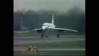 Concorde Take off London Heathrow In 1976 [upl. by Wilow762]