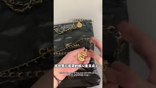 REAL VS SUPER FAKE COMPARISON  CHANEL 22S TOTE BAG REVIEW [upl. by Mira91]