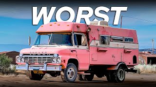 10 Worst American RVs And Motorhomes in US History [upl. by Oscar637]