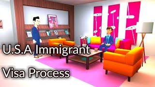 USA Immigrant Visa Process Steps to Apply [upl. by Murdoch]