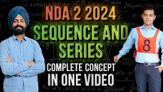 Sequence and series for NDA one shot complete topic by Sandeep Braar  CDS journey [upl. by Yentruoc]