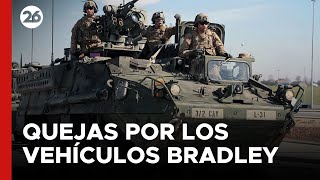 GUERRA RUSIA  UCRANIA  Tropas de Zelenski critican los vehículos blindados de EEUU [upl. by Mayhs703]