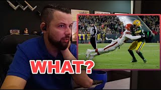 European Reacts to The Biggest Hits in American Football [upl. by Barren]