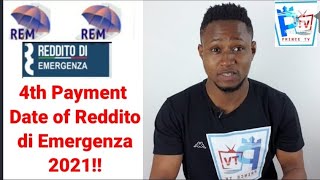 Payment Date of Reddito di Emergenza 2021 [upl. by Suivatra]