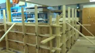 4 Methods of building concrete formwork [upl. by Idnew189]