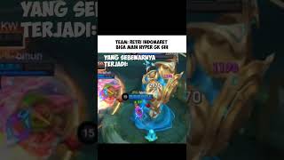 Malah main trampolin 🗿 mobilelegends mlbbcreatorcamp ml mlbb mobilelegendsbangbang [upl. by Higbee]