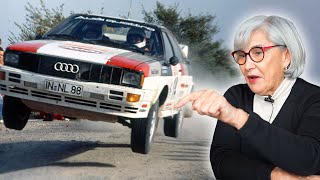 Michèle Mouton REACTS to her Victory at the 1982 WRC Acropolis Rally [upl. by Dino]