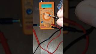 Diode check using multimeter shortsfeed multimeter diode [upl. by Anai459]