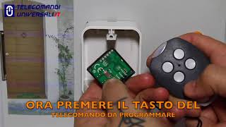 Come Aprire una serratura elettrica con il Telecomando usando il modulo RA641 [upl. by Nnaeinahpets608]