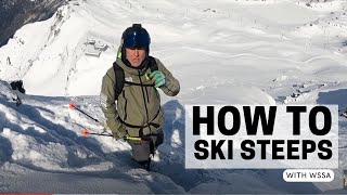 How to Ski Steeps  WSSA Ski Techniques amp Tactics [upl. by Hassin]