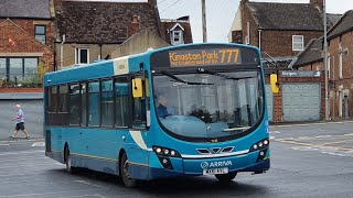 KICKDOWN ATTEMPTS Route 43  MX61AVL1538  Arriva Northumbria VDL SB200Wright Pulsar 2 [upl. by Yekcir]