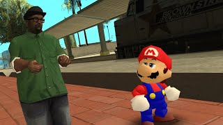 Mario 64 in GTA San Andreas Mod Grand Theft Mario 64 San Andreas [upl. by Gerome177]