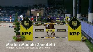 Marlon Modolo Zanotelli wins Class n 5 presented by Crivelli at Jumping Verona [upl. by Seravart]