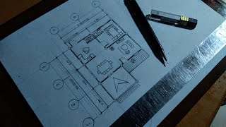 Paano Gumuhit Ng Floor Plan Idias for Freshmen Step By Step Tutorial in Architectural Drafting [upl. by Woolson667]