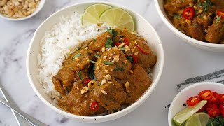 Easy Satay Chicken Curry with the Best Sauce [upl. by Josephson]