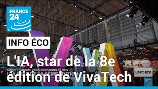 Lintelligence artificielle star de la 8e édition de VivaTech • FRANCE 24 [upl. by Nelie]