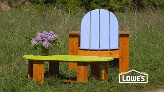 How to Build an Adirondack Chair [upl. by Hodges440]