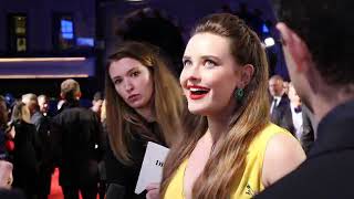 katherine Langford interview on knives out movie Film Festival premier in London🇬🇧 [upl. by Granville286]