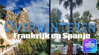 45 Overwinteren Frankrijk amp Spanje Bliksem slaat in op camping Robot serveert ons En Guadalest [upl. by Tengler752]