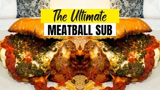 The Ultimate MEATBALL SUB Recipe REVEALED [upl. by Inahet15]