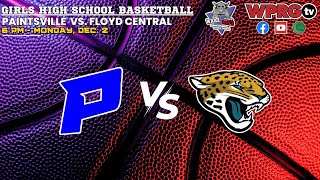 Paintsville vs Floyd Central  Girls High School Basketball on WPRGtv Dec 2 2024 [upl. by Dacy590]