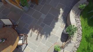 Raj Blend Sandstone Patio [upl. by Ellatsyrc531]