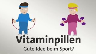 Helfen Vitaminpillen beim Sport [upl. by Laerdna]