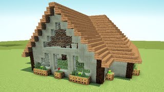 MINECRAFT Jak zrobić ładny domekHow to build a nice house 2 [upl. by Mandie845]