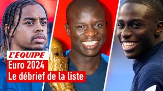 Équipe de France  Le débrief de la liste des Bleus pour lEuro 2024 [upl. by Delaney308]