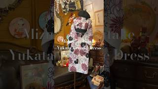 Mizutamabatake Yukata Remake Dress handmade anime manga kimono remake ハンドメイド japan [upl. by Maidie]