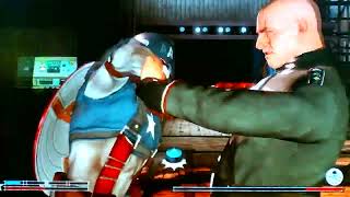 Captain America Super Soldier Boss Fight VS Strucker struck vs fighter boss soldier super gym [upl. by Daigle]