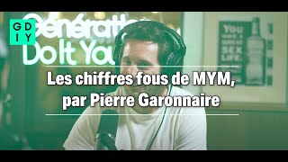 Les chiffres fous de MYM par Pierre Garonnaire cofondateur [upl. by Nnodnarb]