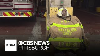 Pennsylvania battalion chief dies of medical emergency at fire scene [upl. by Rozalie]