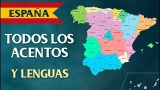 Todos los ACENTOS LENGUAS y DIALECTOS de España [upl. by Amador526]