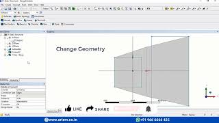 How to connect 2 surfaces in Design Modeler  Ansys Workbench 32 [upl. by Geerts]