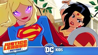 Justice League Action en Español  La Diosa Debe Estar Loca  Webisodio 20 [upl. by Airt]