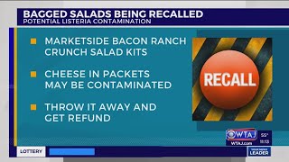 Salad kits sold at Walmart recalled due to potential Listeria contamination [upl. by Corrinne560]