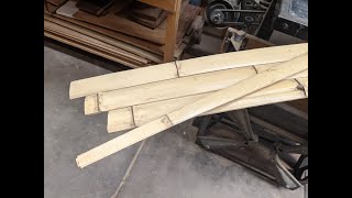 Preparing a Bamboo backing  Pt 1 RFDF build along [upl. by Letrice]