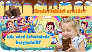 Wie Wird Schokolade Hergestellt Kinderleicht Erklärt erklärung kinder schokolade chocolate [upl. by Suoicerp]