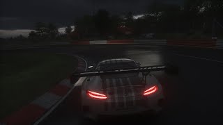 Nurburgring Wet Onboard Mercedes AMG GT3 Assetto Corsa [upl. by Ailido569]