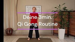 quotSchwingendes Beckenquot Deine 3min Qi Gong Routine entspannter Rücken bewegliche Hüfte tiefe Kraft [upl. by Adihsaar]