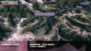 Haute Route Dolomites 2017 Course [upl. by Kalin]